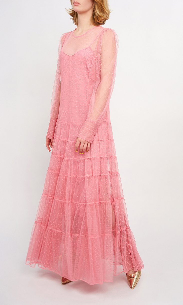 TWINSET: Платье из тюля