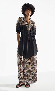 Платье с принтом