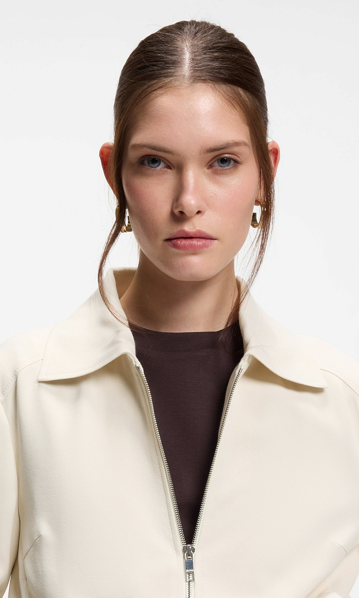 HUGO BOSS: Куртка из крепа
