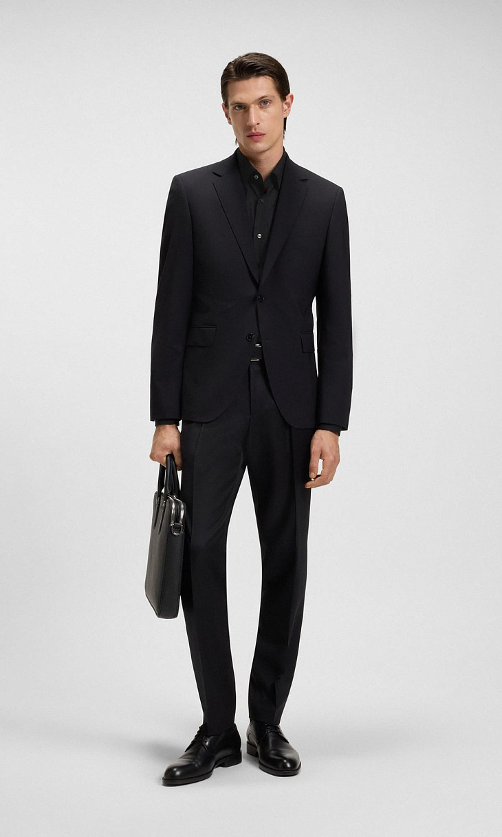 HUGO BOSS: Приталенная рубашка