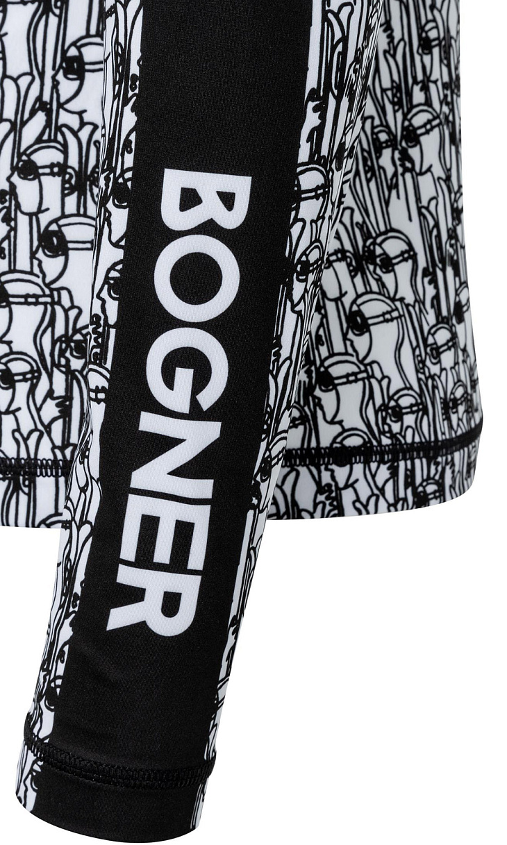 BOGNER: Лонгслив с молнией