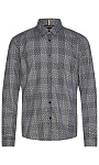 HUGO BOSS: Рубашка из хлопка и лиоцелла