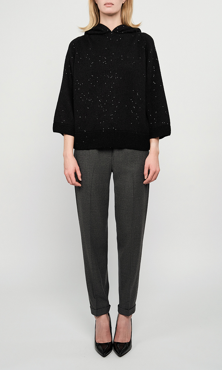 ANDRE MAURICE: Пуловер из кашемира и шелка