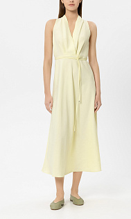 Платье из льна