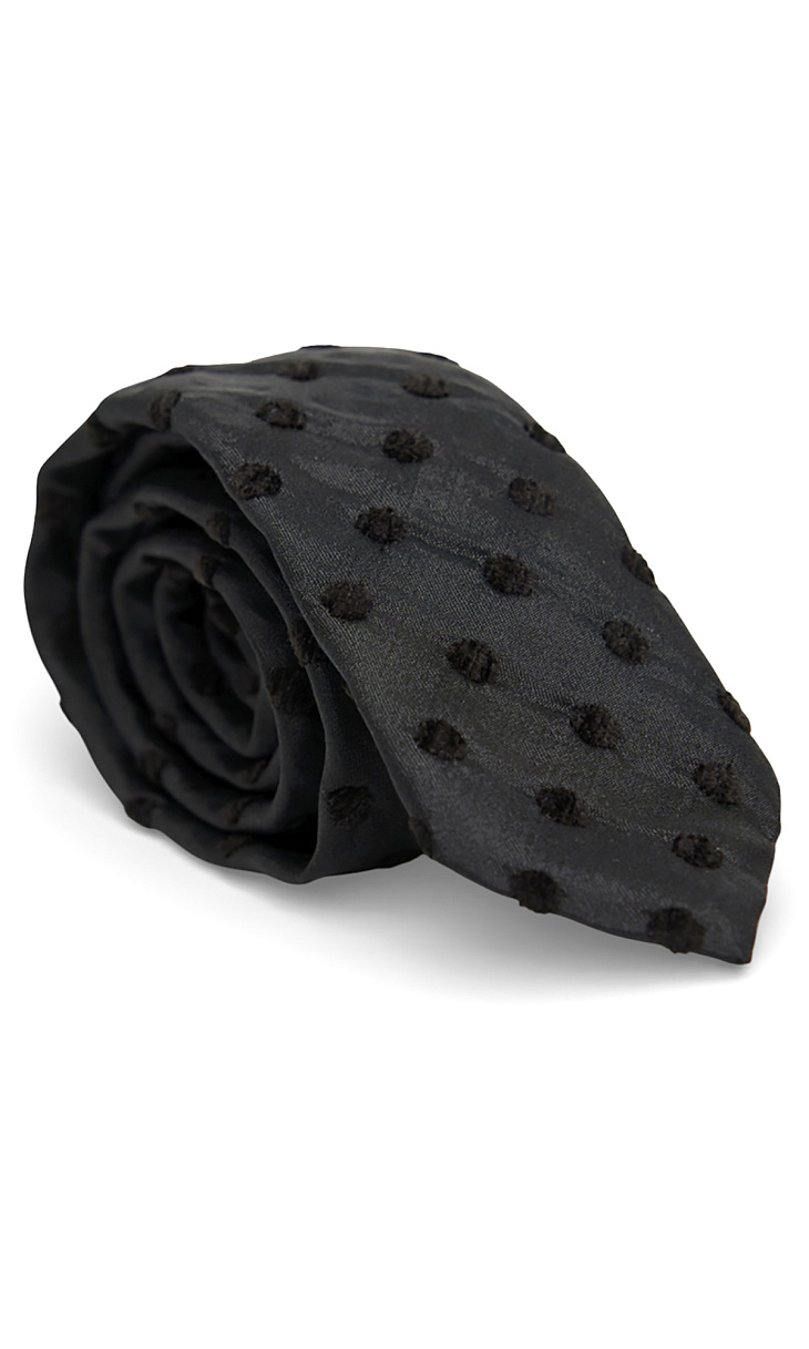 HUGO BOSS: Галстук с жаккардовым узором