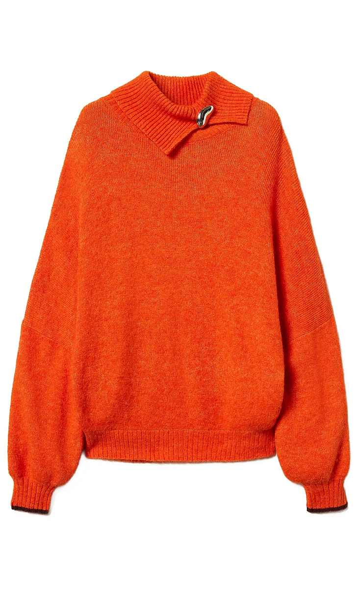 TWINSET: Пуловер с шерстью альпака