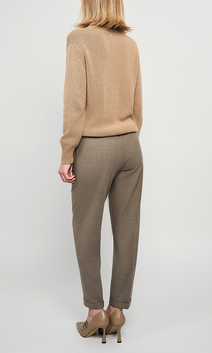 ANDRE MAURICE: Брюки из шерсти