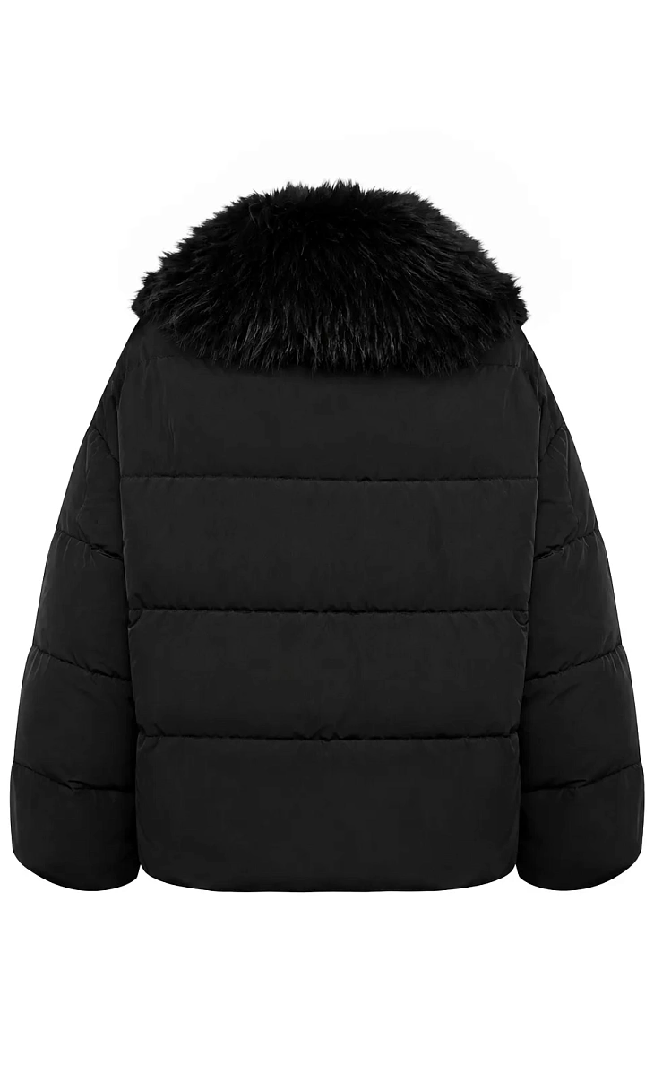 TWINSET: Куртка с искусственным мехом