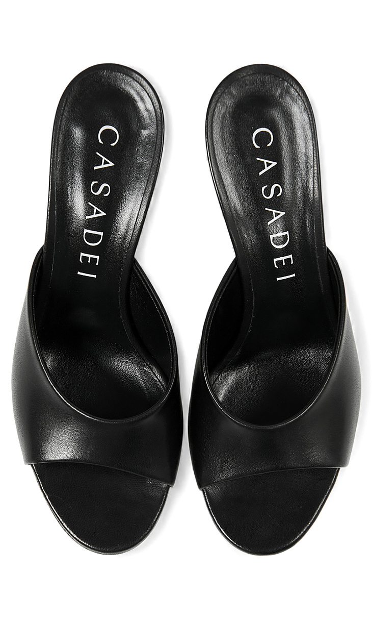 CASADEI: Мюли из кожи