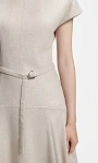 HUGO BOSS: Фланелевое платье