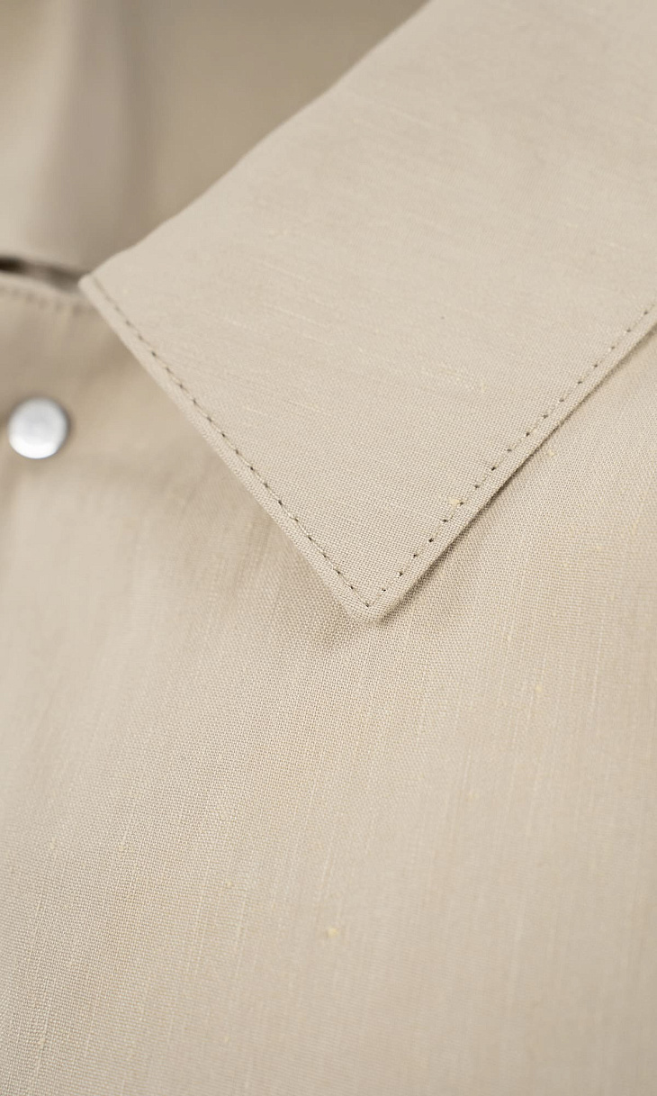 HUGO BOSS: Куртка из льна