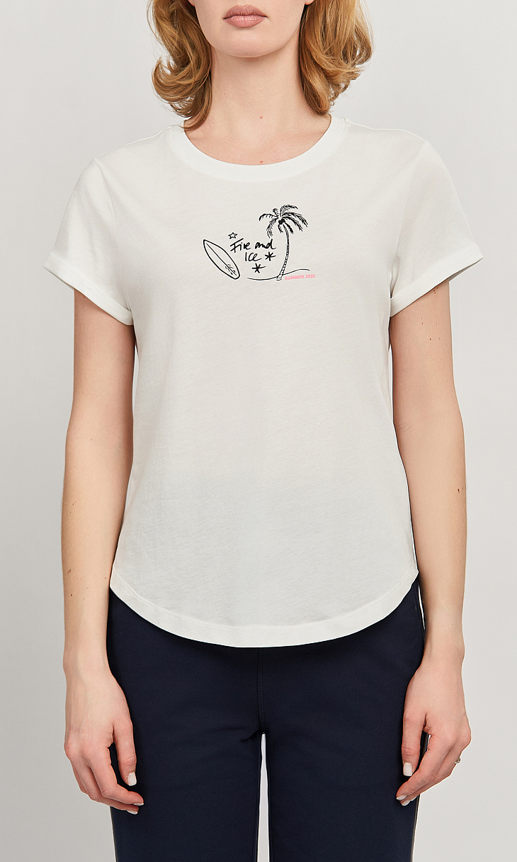 BOGNER: Футболка с принтом