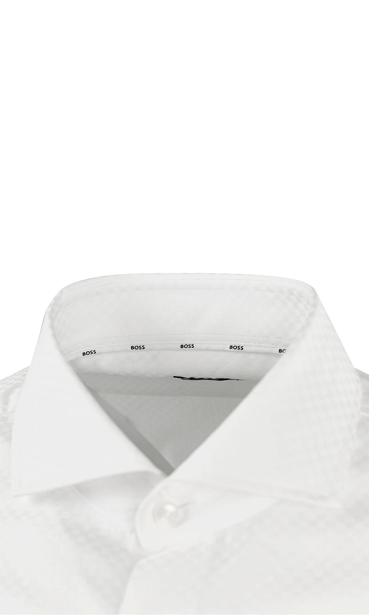 HUGO BOSS: Рубашка из хлопка