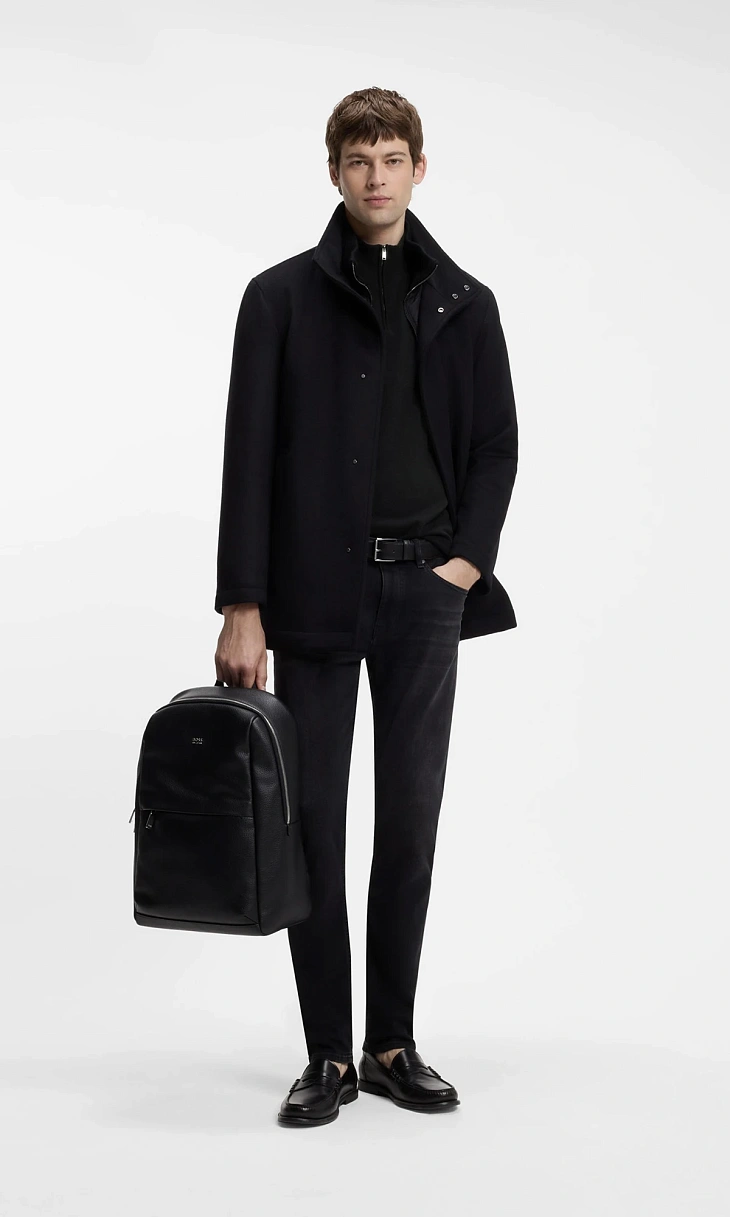 HUGO BOSS: Пуловер из шерсти и кашемира
