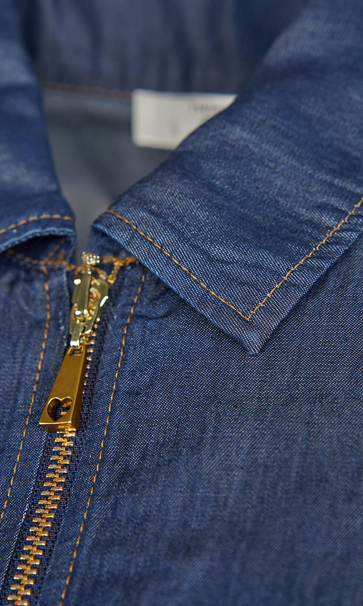 TWINSET: Джинсовая блуза