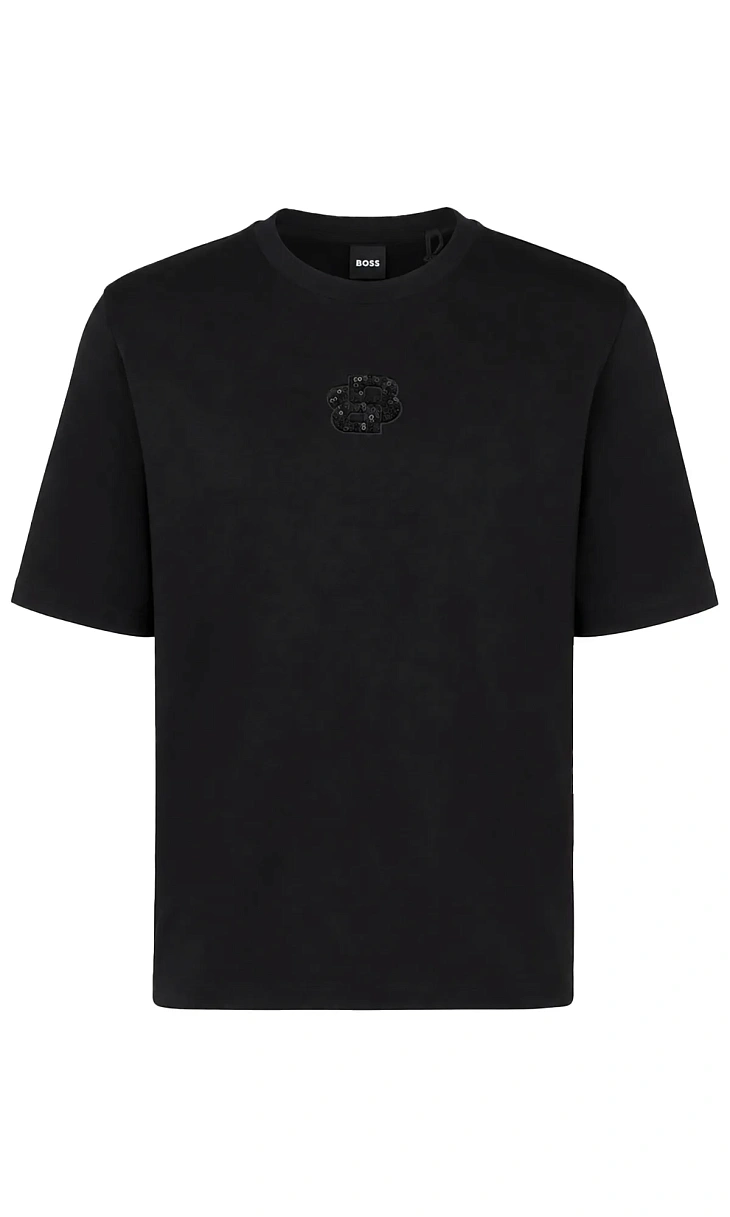 HUGO BOSS: Футболка из хлопка
