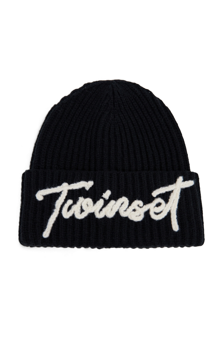 TWINSET: Шапка с логотипом