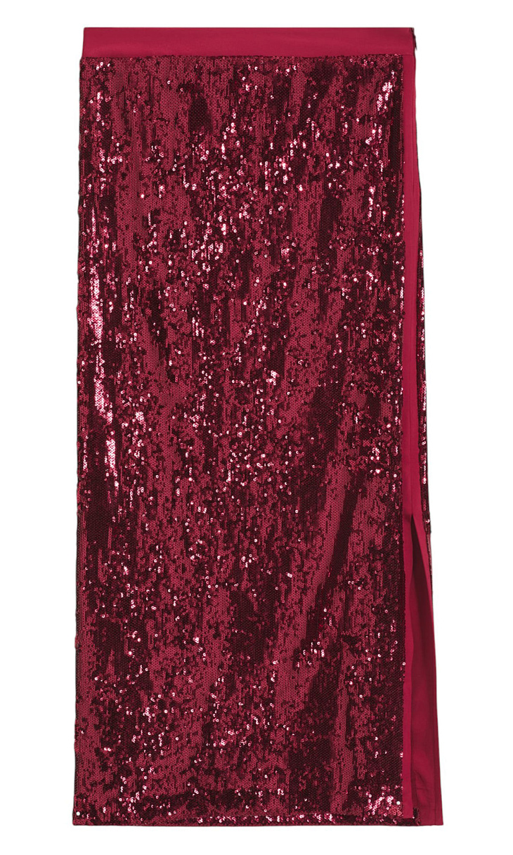 HUGO BOSS: Юбка с пайетками