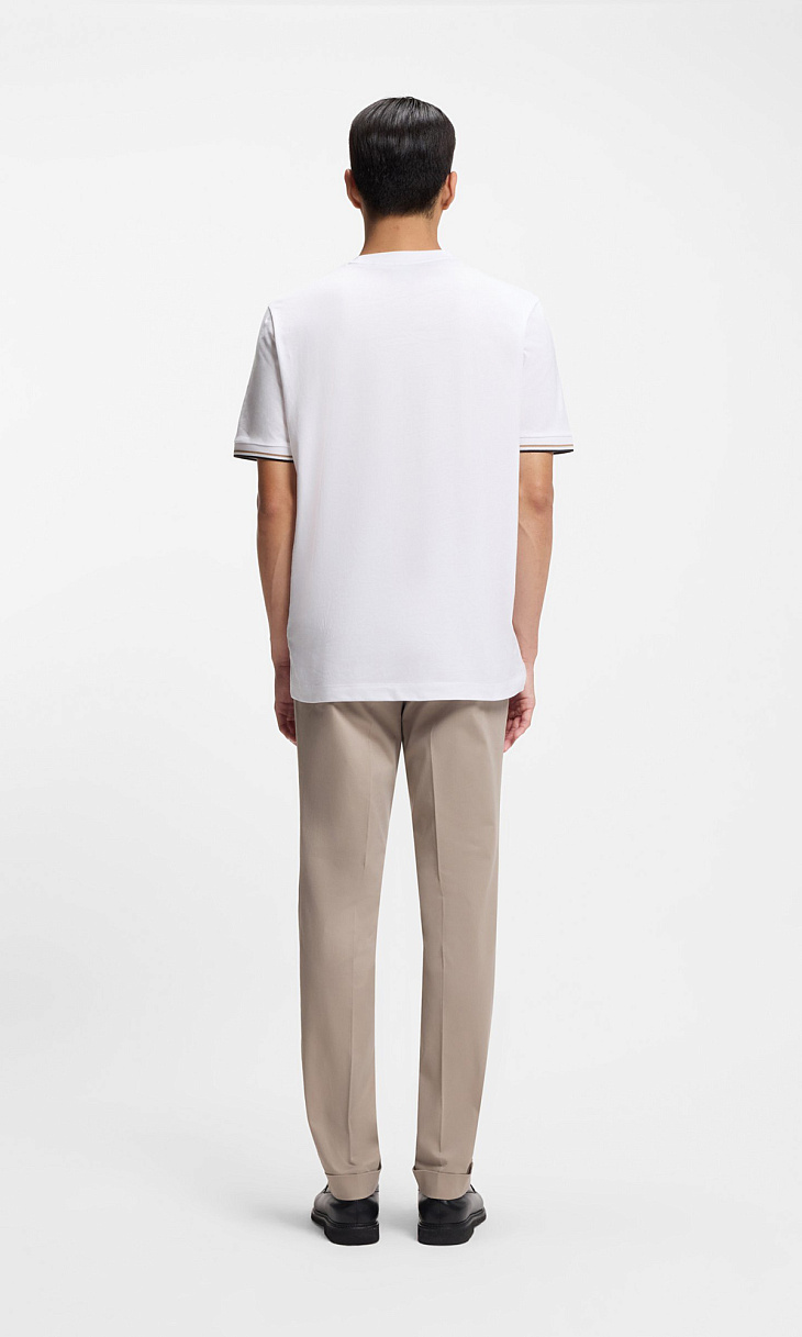 HUGO BOSS: Футболка из хлопка