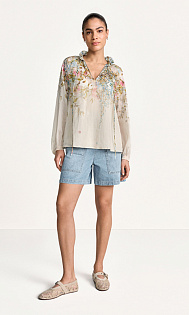 Блуза на завязках