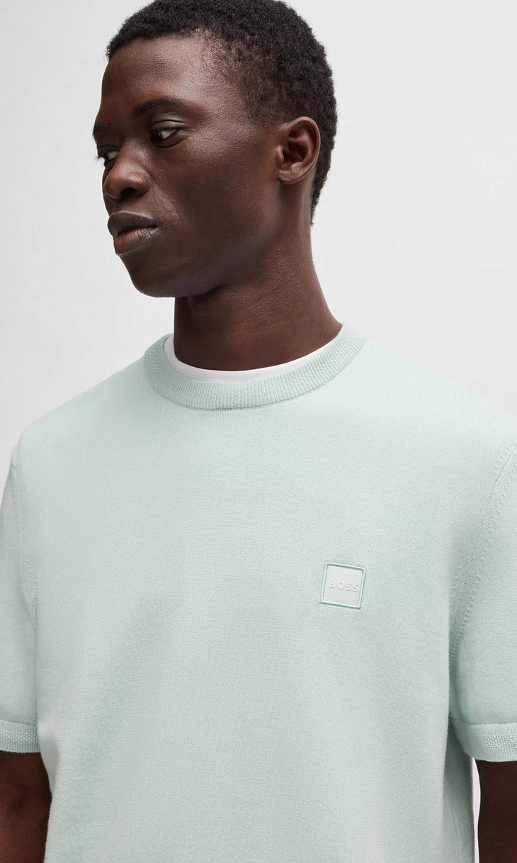 HUGO BOSS: Джемпер с логотипом