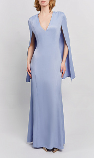 Платье макси из вискозы