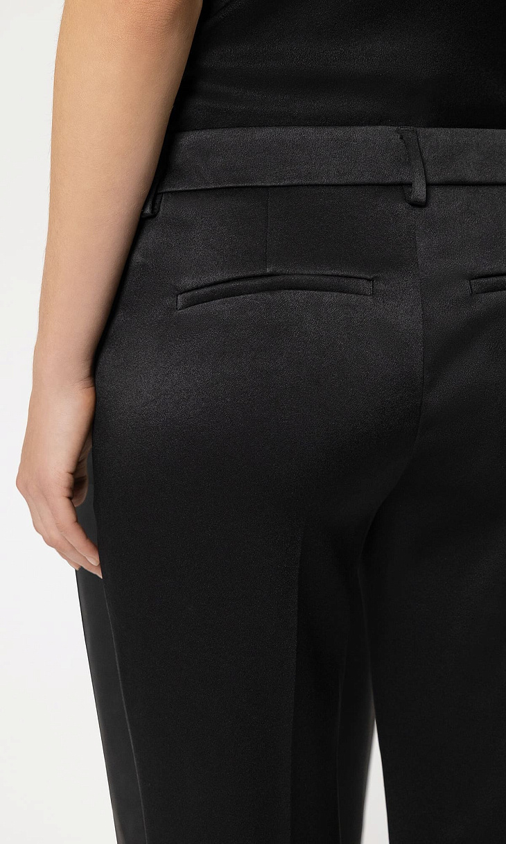 LUISA CERANO: Атласные брюки клеш