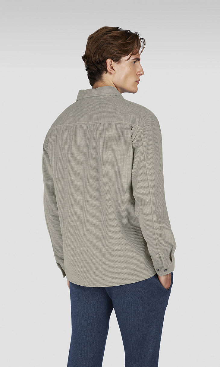 Paul Shark: Рубашка из кашемирового вельвета