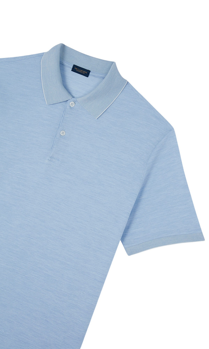 Paul Shark: Поло из хлопка и шелка