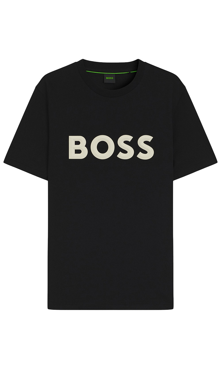 HUGO BOSS: Футболка с 3-D логотипом