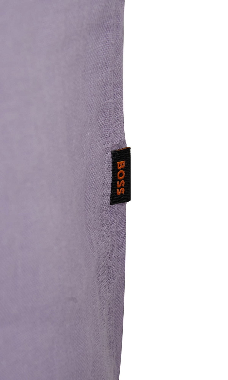 HUGO BOSS: Рубашка из льна