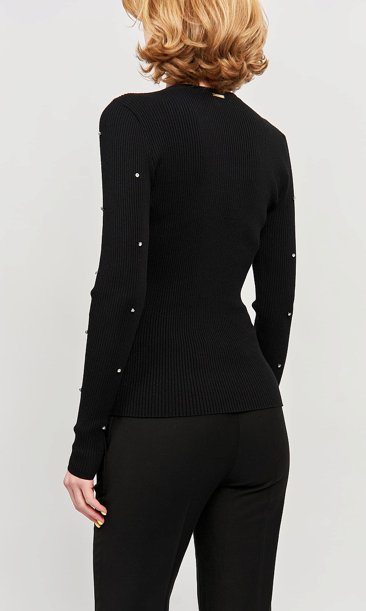 TWINSET: Кардиган со стразами