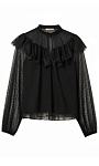 TWINSET: Блуза из тюли