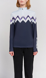 Лонгслив с молнией