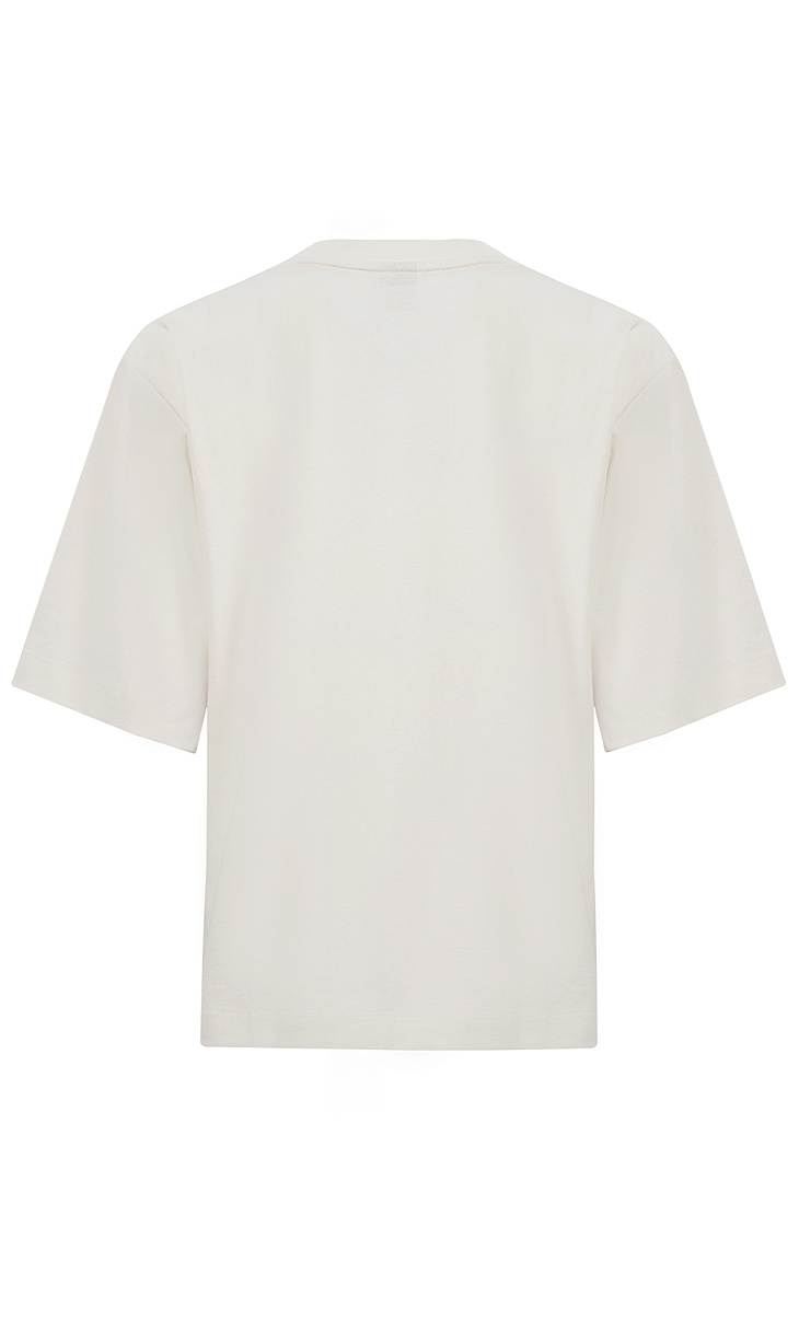 HUGO BOSS: Футболка с принтом