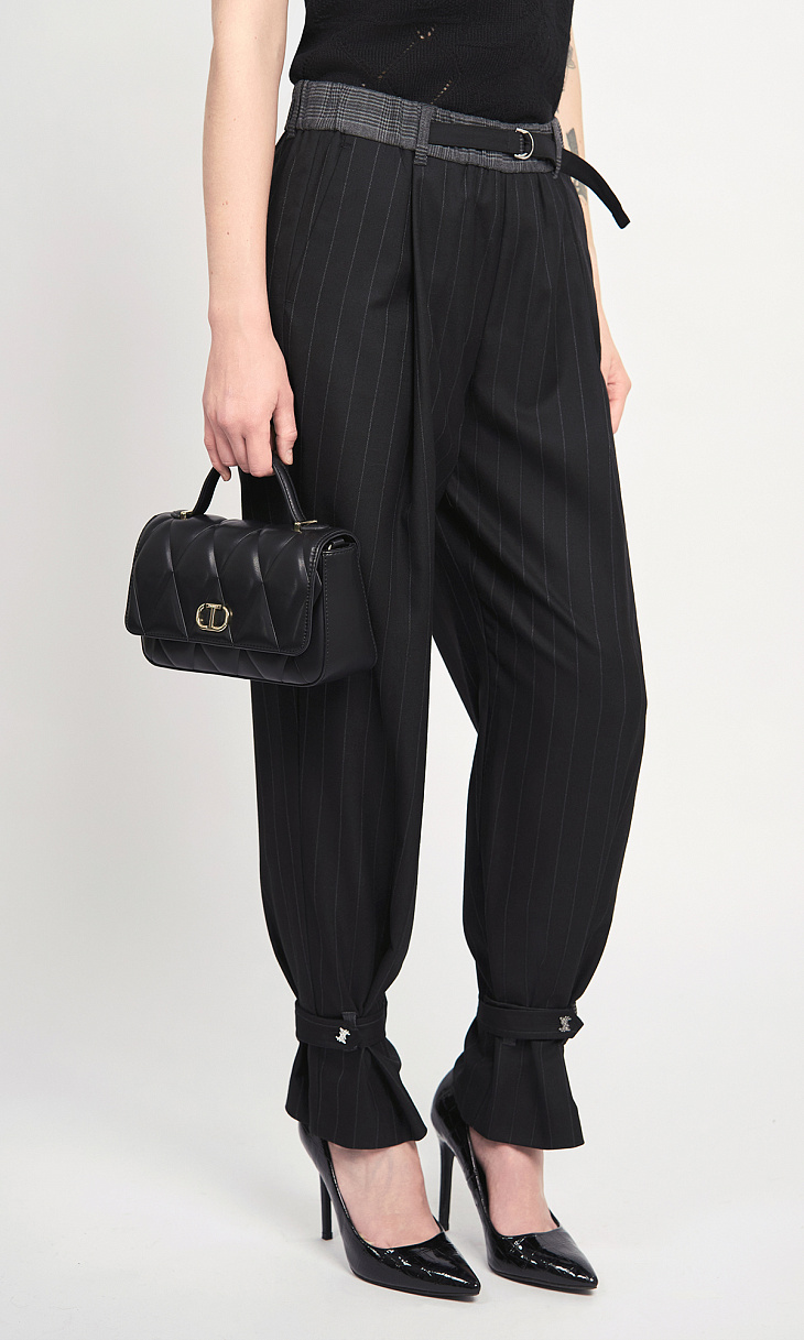 TWINSET: Брюки с манжетами