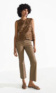 Топ с вышивкой