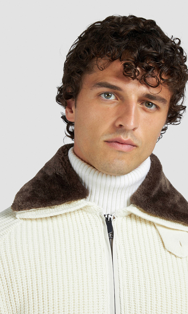 Paul Shark: Куртка с меховым воротником