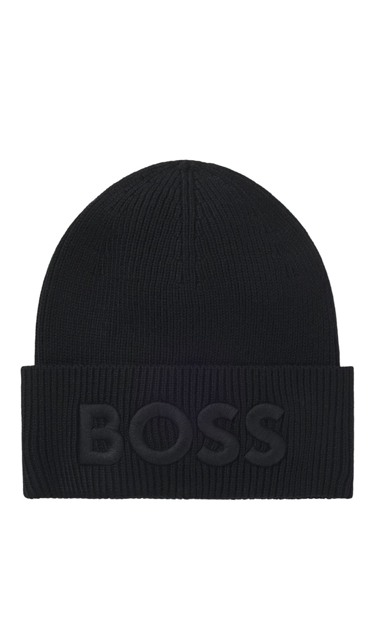 HUGO BOSS: Шапка из шерсти