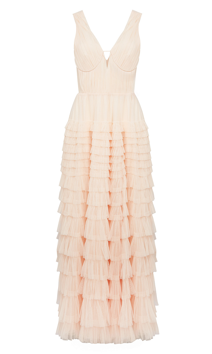 TWINSET: Платье из тюля