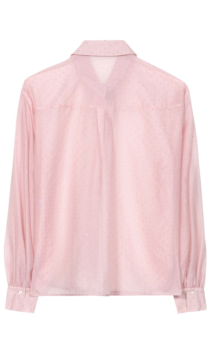 LUISA CERANO: Блуза со стразами