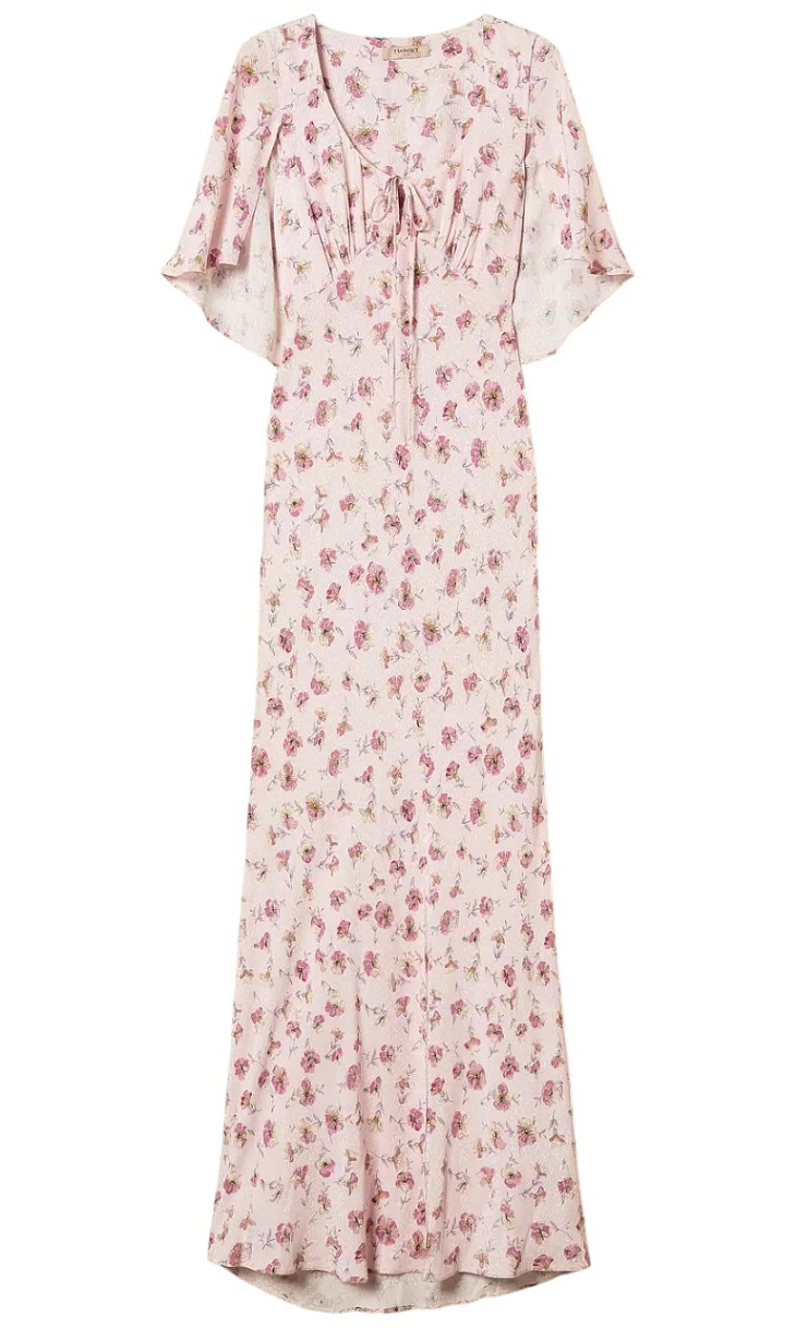 TWINSET: Платье с принтом