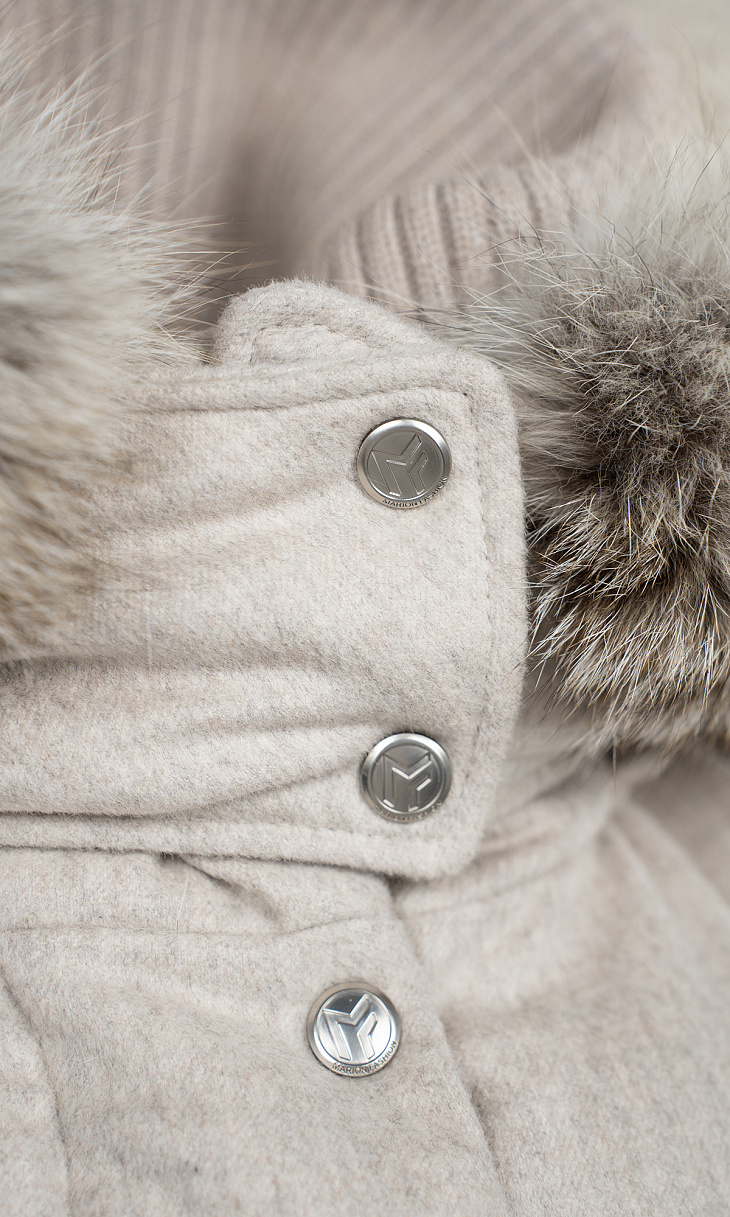 MARIONFASHION: Пальто с мехом