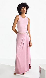 Юбка макси на запахе