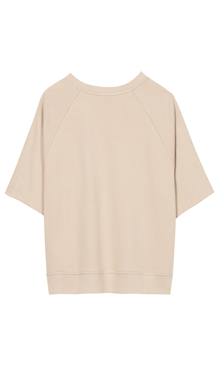 LUISA CERANO: Толстовка со стразами