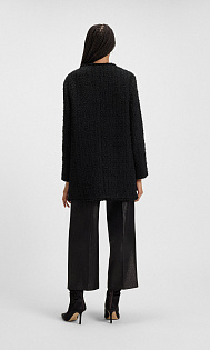 Кардиган из бархатного твида