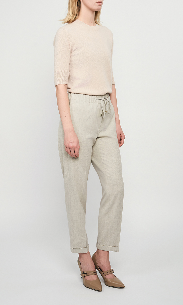 ANDRE MAURICE: Брюки из шерсти