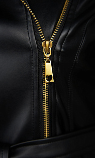 Куртка из искусственной кожи