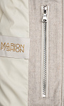 MARION FASHION: Дубленка на молнии