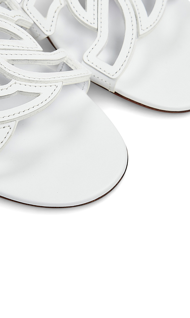 CASADEI: Шлепанцы из кожи